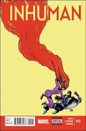 Inhuman issue 12 Ryan Stegman Cover