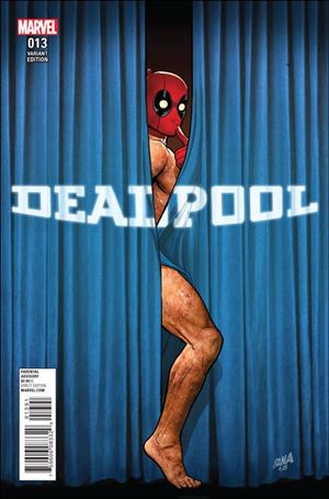 Deadpool (2016) issue 13-F David Nakayama 1:52 Rebirth Cover