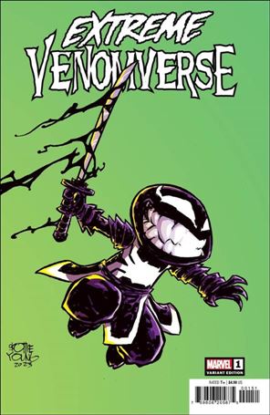 Extreme Venomverse issue 1-F Skottie Young Cover