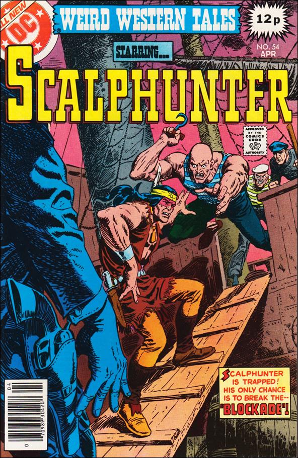 Weird Western Tales (1972) issue 54-B UK Price Cover