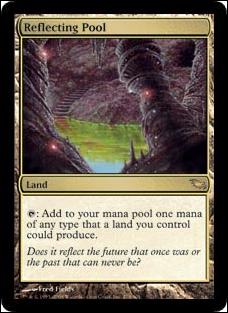 Magic the Gathering: Shadowmoor (Base Set) card 278 Reflecting Pool