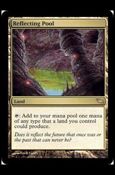 Magic the Gathering: Shadowmoor (Base Set) card 278 Reflecting Pool