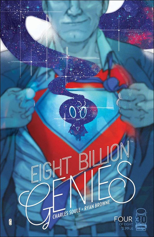 Eight Billion Genies issue 4-B Christian Ward Cover