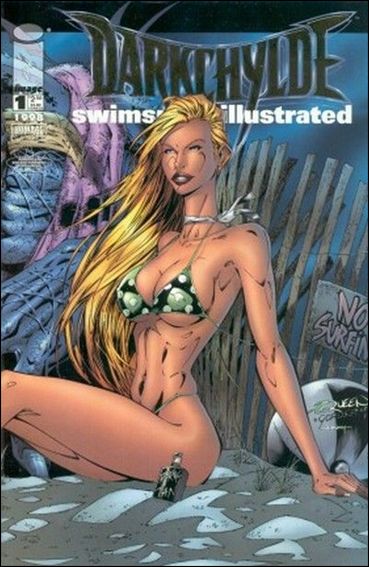 Darkchylde Swimsuit Illustrated issue 1-D American Entertainment Gold Foil Cover