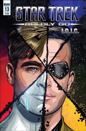 Star Trek: Boldly Go issue 13 Tony Shasteen Cover