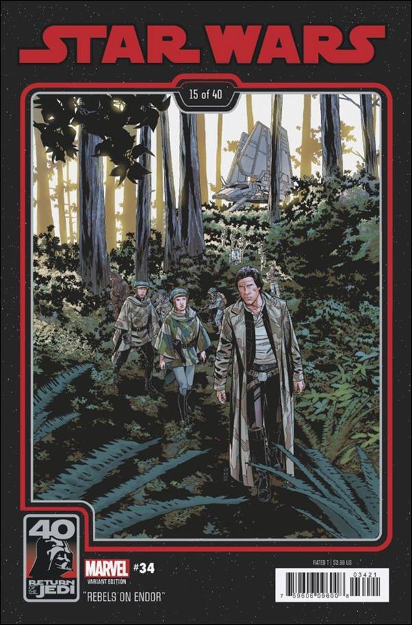 Star Wars (2020) issue 34-D Chris Sprouse ROTJ 40th Anniversary Cover