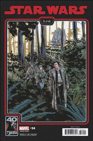 Star Wars (2020) issue 34-D Chris Sprouse ROTJ 40th Anniversary Cover
