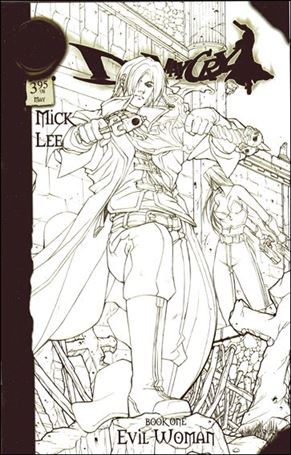 Devil May Cry  issue 1.00-C Pat Lee Black and White Cover (2nd Printing)