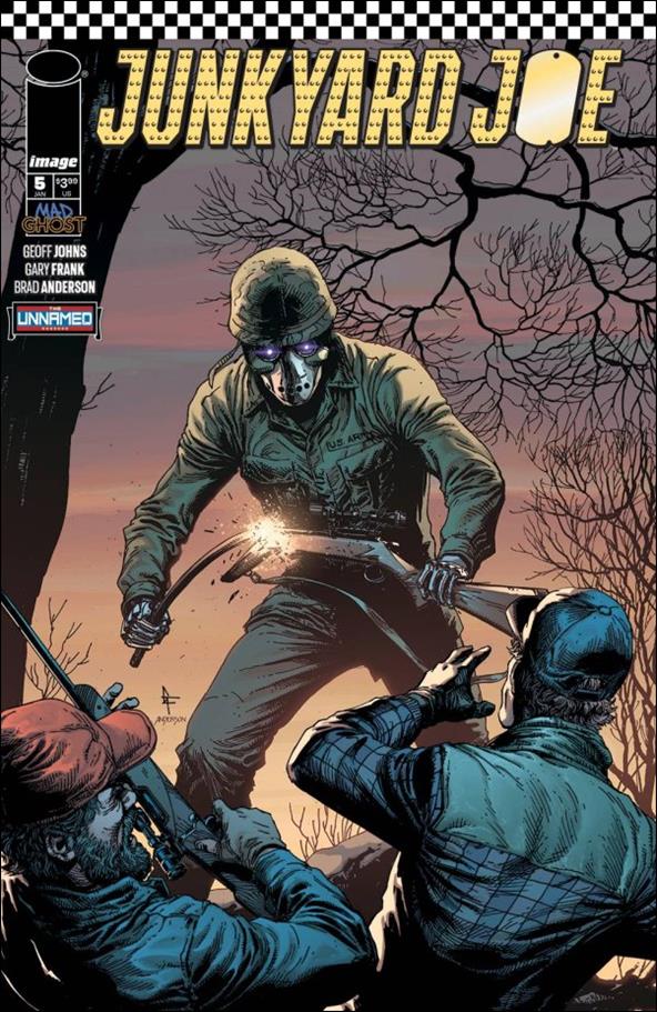 Junkyard Joe issue 5-D Frank & Anderson Cover
