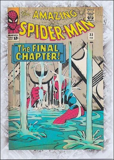 Marvel Beginnings: Series 2 (Breakthrough Issues Comic Cover Subset) card B-50 Amazing Spider-Man #33