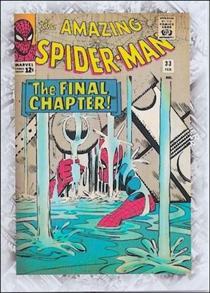 Marvel Beginnings: Series 2 (Breakthrough Issues Comic Cover Subset) card B-50 Amazing Spider-Man #33
