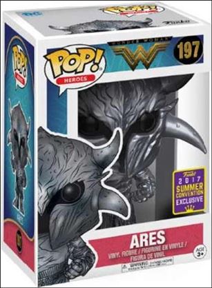 POP! Heroes figure 197-B Ares Summer Convention Exclusive