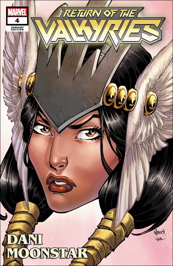 King in Black: Return of the Valkyries issue 4-C Todd Nauck Marvel Headshot Cover