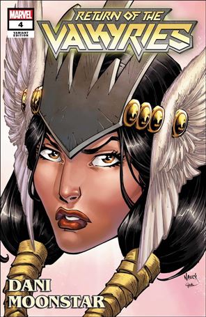 King in Black: Return of the Valkyries issue 4-C Todd Nauck Marvel Headshot Cover