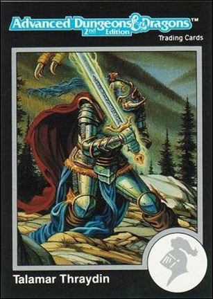 TSR 1991 Trading Cards Premier Edition Factory Set (Base Set) card 30 Advanced Dungeons & Dragons - Talamar Thraydin