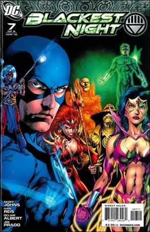 Blackest Night issue 7 Ivan Reis Cover