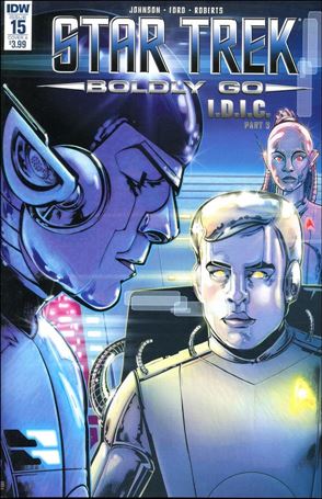 Star Trek: Boldly Go issue 15 Tony Shasteen Cover