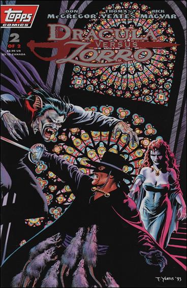 Dracula vs Zorro (1993) issue 2-B Unbagged