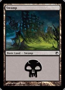 Magic the Gathering: Scars of Mirrodin (Base Set) card 238 Swamp