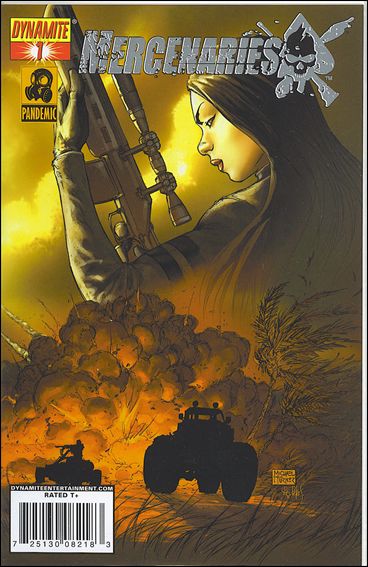 Mercenaries issue 1-E Mui Silver Foil Cover