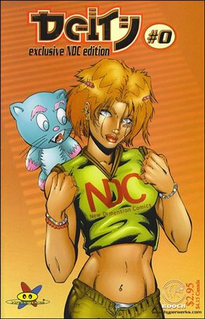 Deity (1997) issue 0-E New Dimension Comics Silver Foil Cover