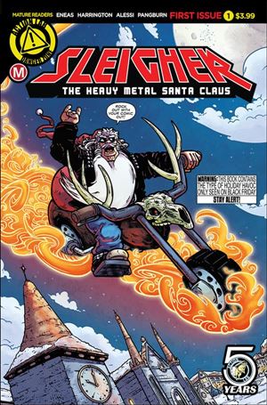 Sleigher:  The Heavy Metal Santa Claus Cover Image 1