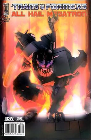 Transformers: All Hail Megatron issue 14-B Andrew Griffith Cover