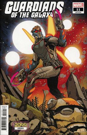 Guardians of the Galaxy (2019) issue 11-B Dave Johnson 2099 Cover