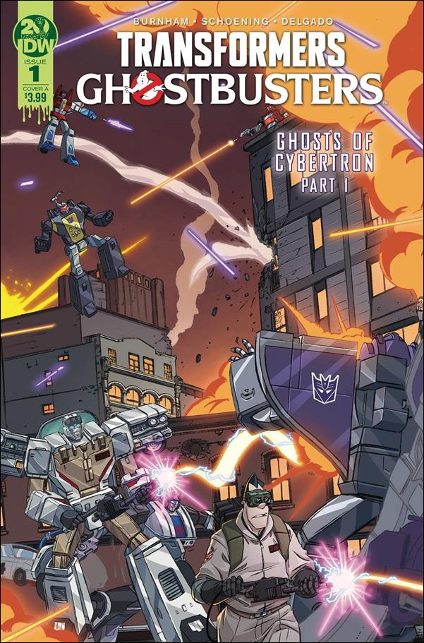 Transformers/Ghostbusters issue 1 Dan Schoening Connecting Cover