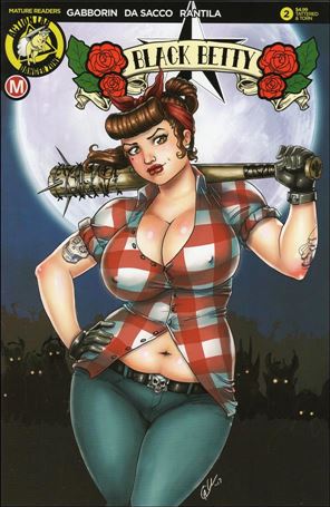 Black Betty issue 2-C David Harrigan Standard Cover