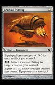 Magic the Gathering: Fifth Dawn (Base Set) card 113 Cranial Plating