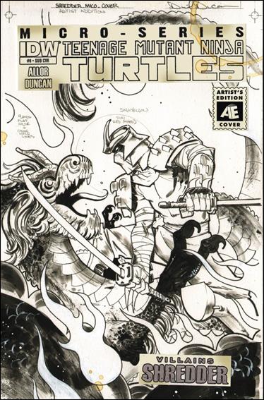 Teenage Mutant Ninja Turtles Villains Micro-Series issue 8-C Dan Duncan 1:10 Artist's Edition Cover