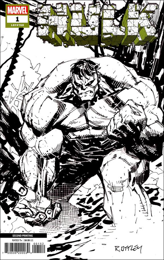Hulk (2022) issue 1-M Ryan Ottley 1:25 Sketch Cover (2nd Printing)