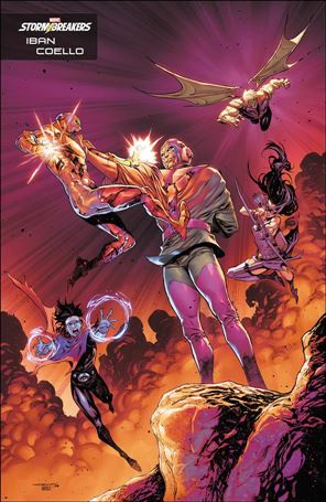 Kang the Conqueror issue 1-C Iban Coello Stormbreakers Cover