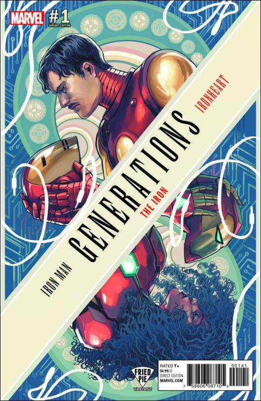 Generations: Iron Man & Ironheart issue 1-G Stephanie Hans Fried Pie Cover