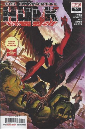 Immortal Hulk issue 20-B Alex Ross Carnage 