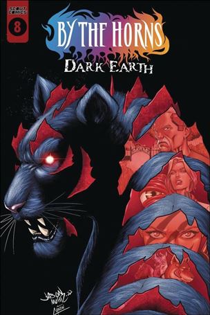 By the Horns: Dark Earth issue 8 Jason Muhr Cover