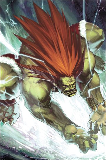 Street Fighter II (2005) issue 2-C Joe Vriens Power Foil Cover
