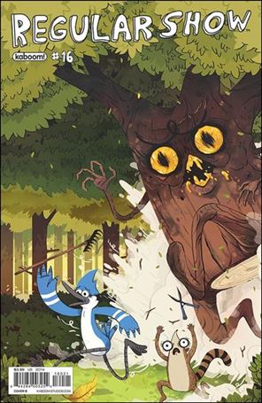 Regular Show issue 16-B Kyle Fewell Cover