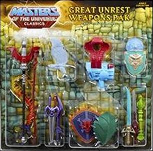 Masters of the Universe Classics (Vehicles and Accessories) figure 11 Great Unrest Weapons Pack