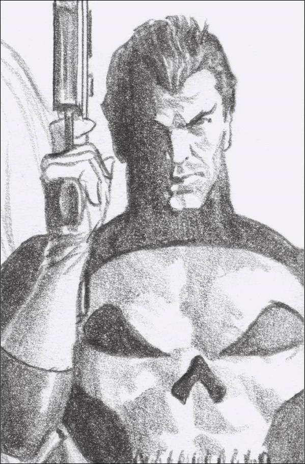 Punisher (2022) issue 1-I Alex Ross 1:200 Timeless Virgin Sketch Cover