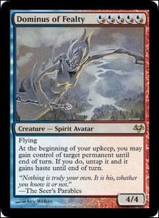 Magic the Gathering: Eventide (Base Set) card 102 Dominus of Fealty