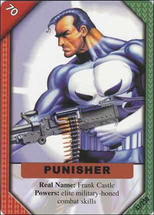 Marvel ReCharge: Inaugural Edition (Base Set) card 41 Punisher