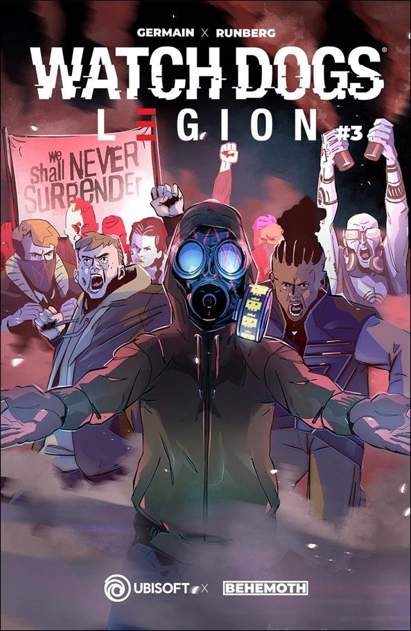 Watch Dogs: Legion issue 3 Riot Cover