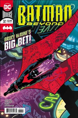 Batman Beyond (2016) issue 32 Chris Samnee Cover
