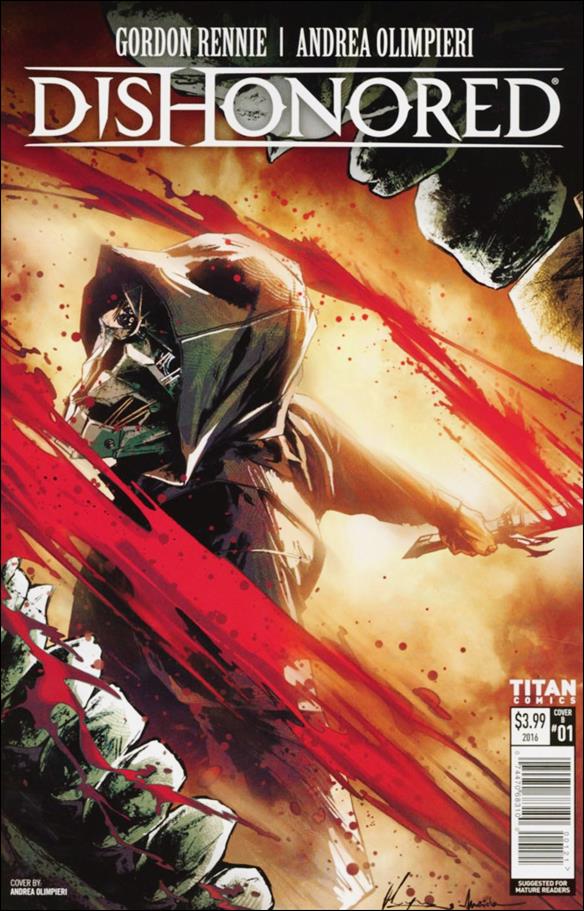 Dishonored: The Wyrmwood Deceit issue 1-B Andrea Olimpieri Cover