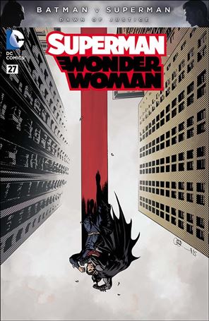 Superman/Wonder Woman issue 27-C Unbagged Charlie Adlard Full Color Cover