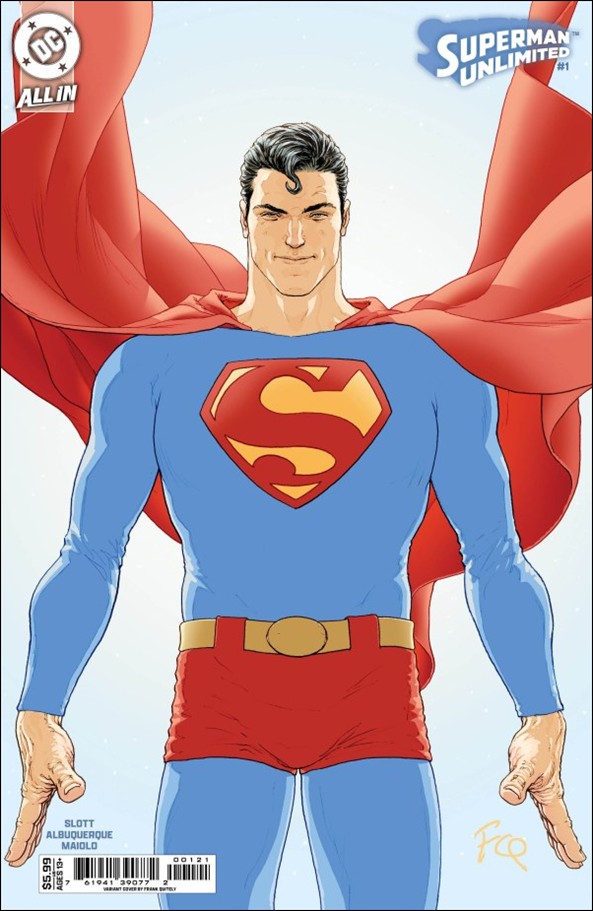 Superman Unlimited (2025) issue 1-B Frank Quitely Cardstock Cover
