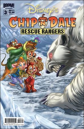 Chip 'n' Dale Rescue Rangers (2010) issue 3 Leonel Castellani Cover