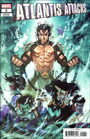 Atlantis Attacks issue 2-D Gerardo Sandoval 1:25 Cover